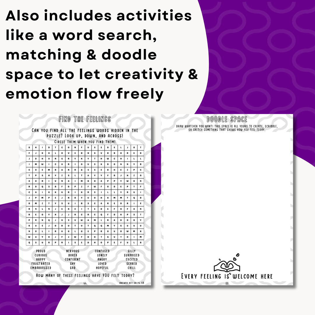 Color Your Vibes Downloadable & Printable Coloring & Activity Book - Child