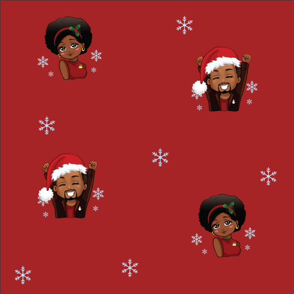 Vibin' for the Holidays Gift Wrapping Paper - By The Yard