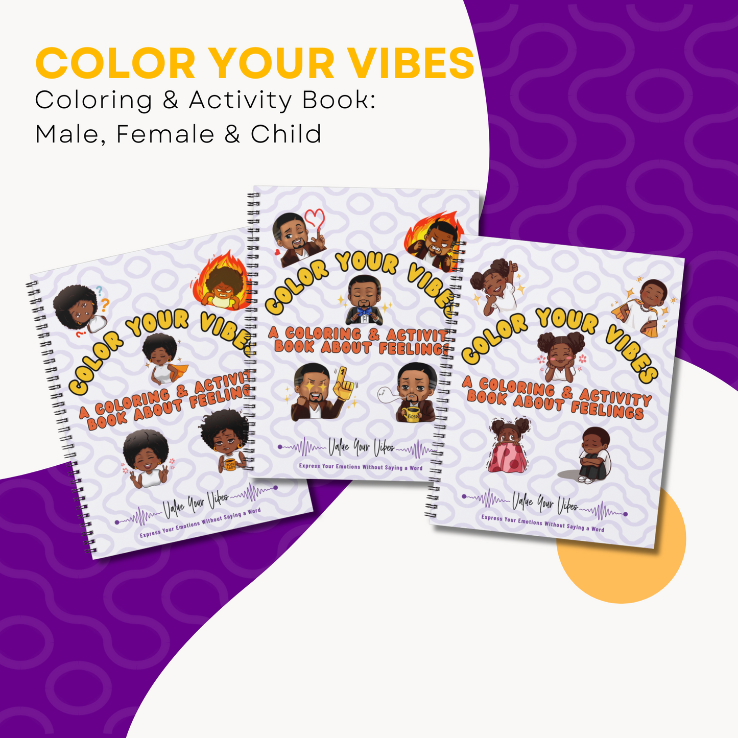 Color Your Vibes Coloring & Activity Book