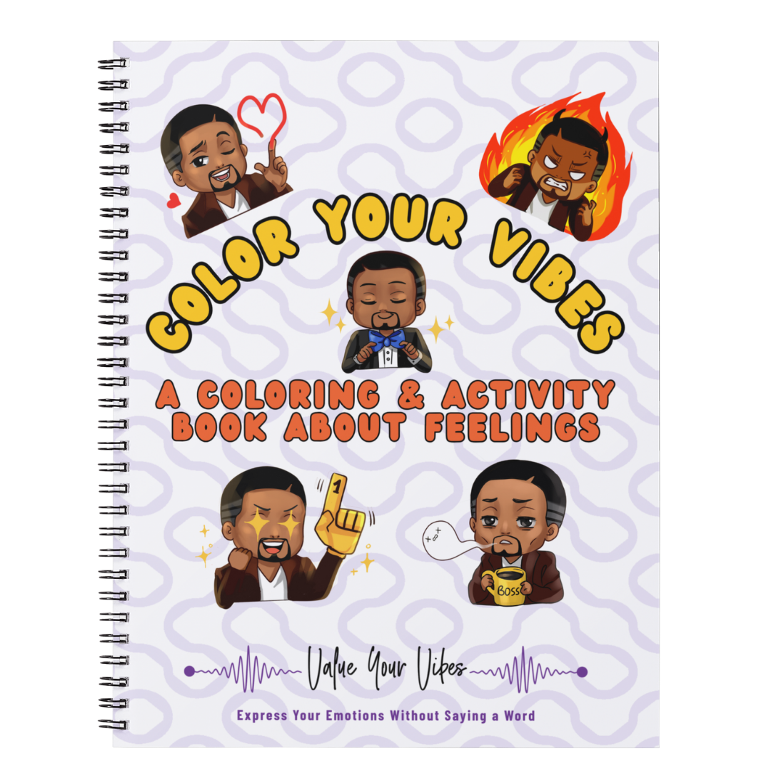 Color Your Vibes Coloring & Activity Book