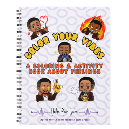Color Your Vibes Coloring & Activity Book