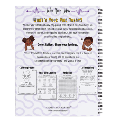 Color Your Vibes Coloring & Activity Book