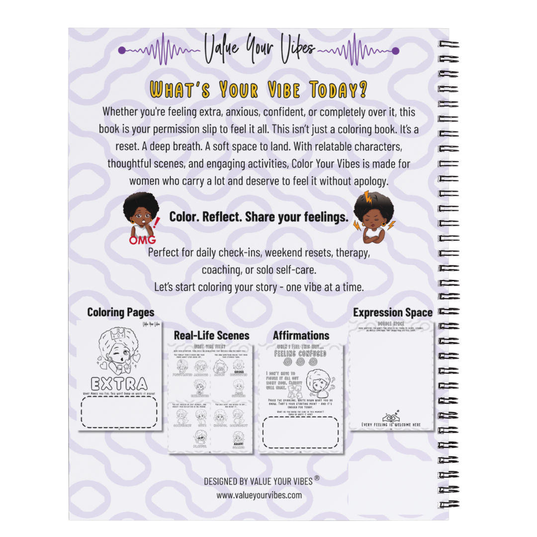 Color Your Vibes Coloring & Activity Book