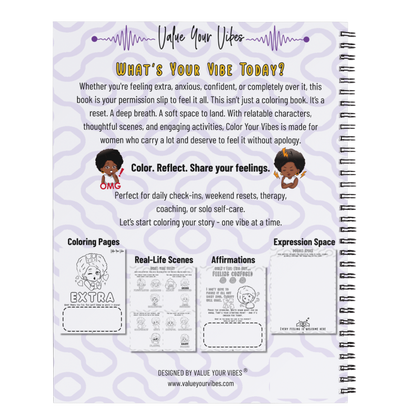 Color Your Vibes Coloring & Activity Book