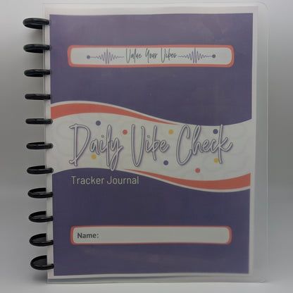 Daily Vibe Check Tracker Journal
