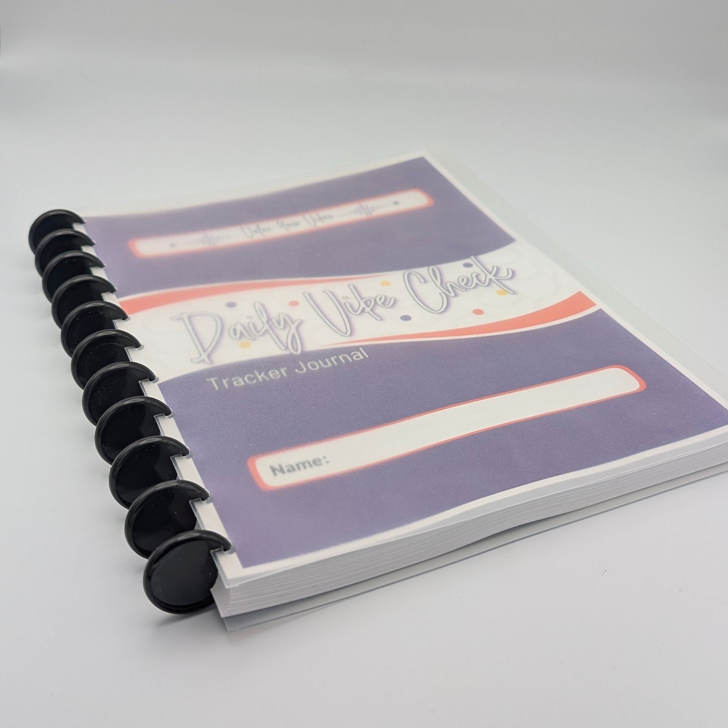Daily Vibe Check Tracker Journal