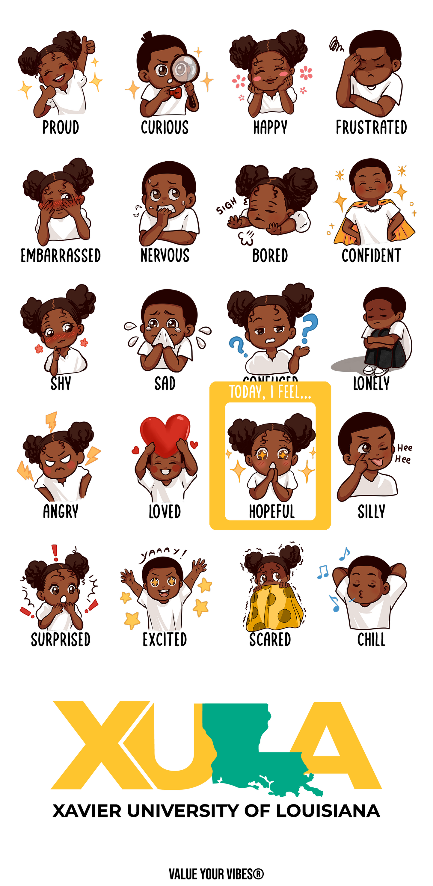 XULA Daily Vibe Check Magnet