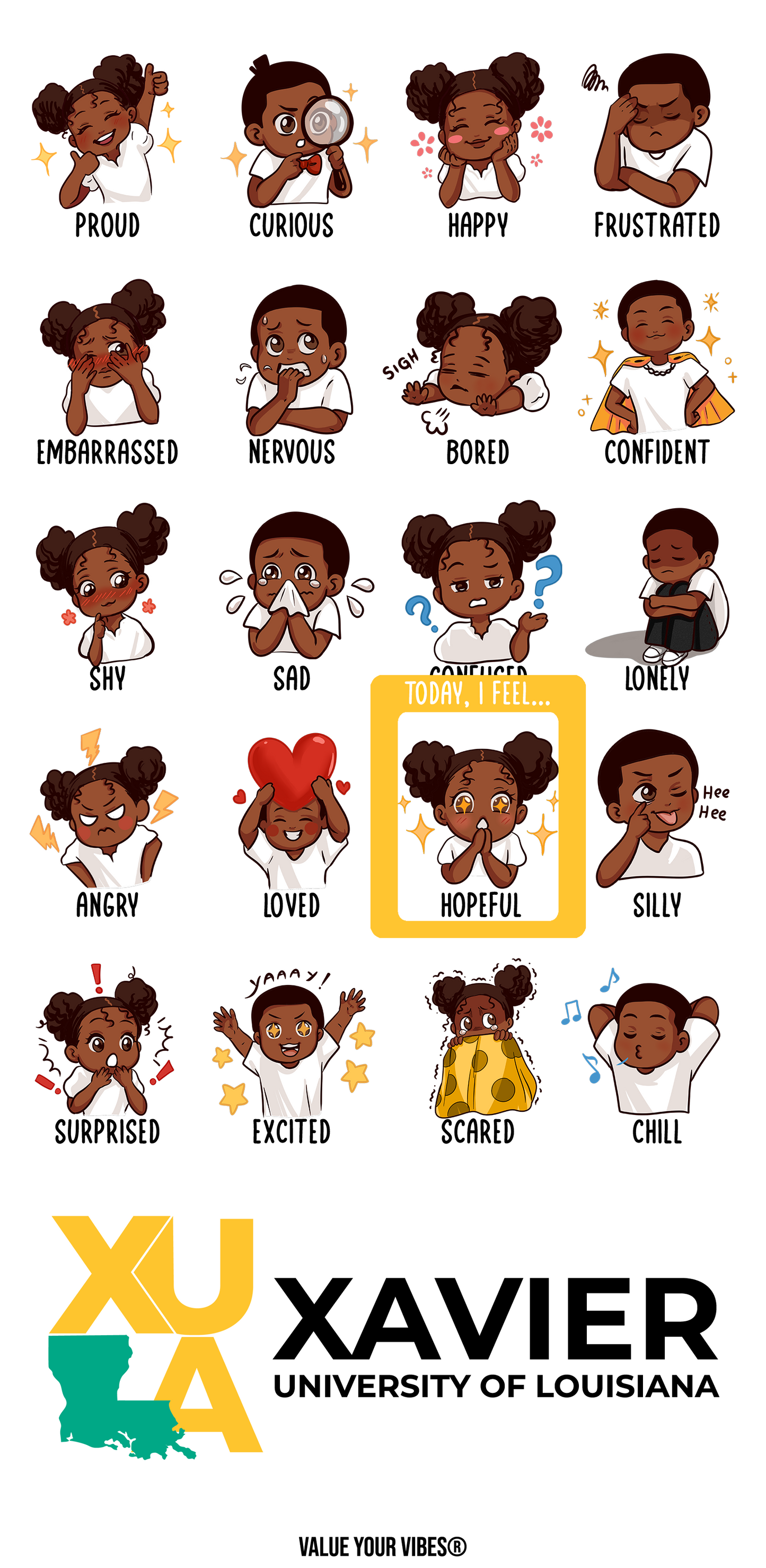 XULA Daily Vibe Check Magnet