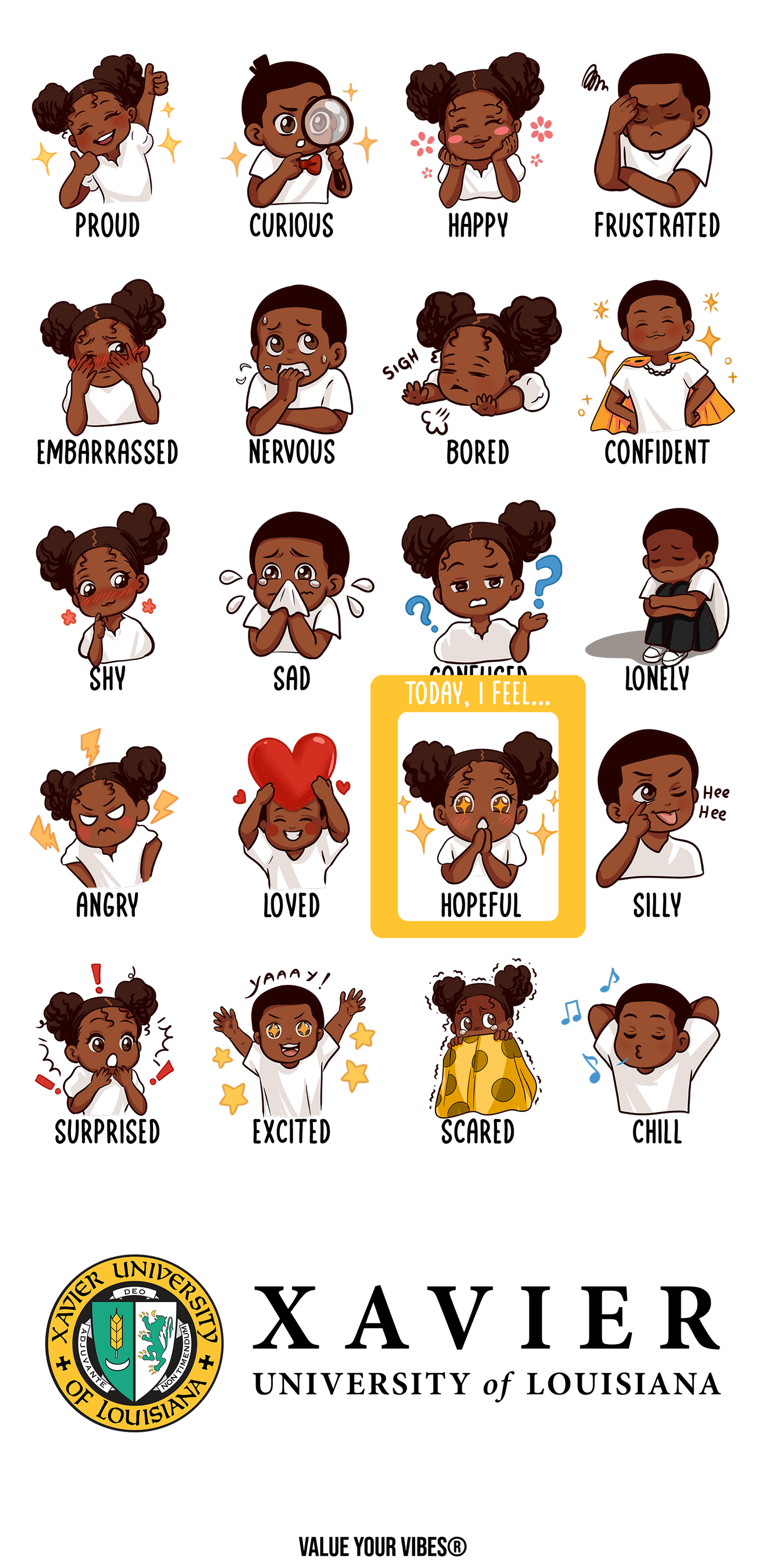 XULA Daily Vibe Check Magnet