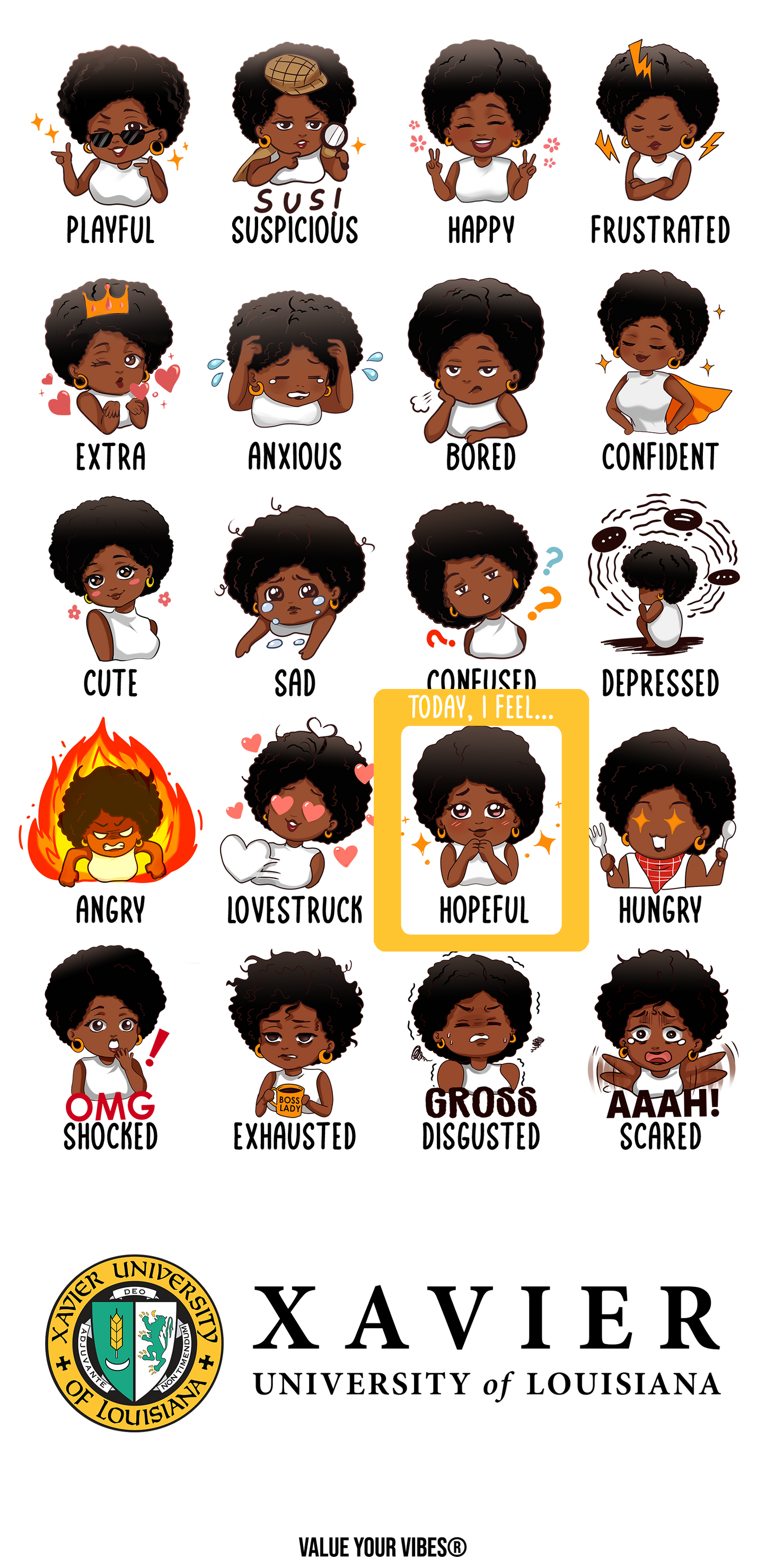 XULA Daily Vibe Check Magnet