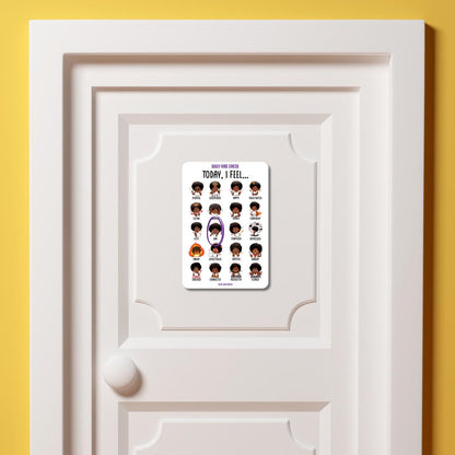 Daily Vibe Check Dry Erase Door Sign