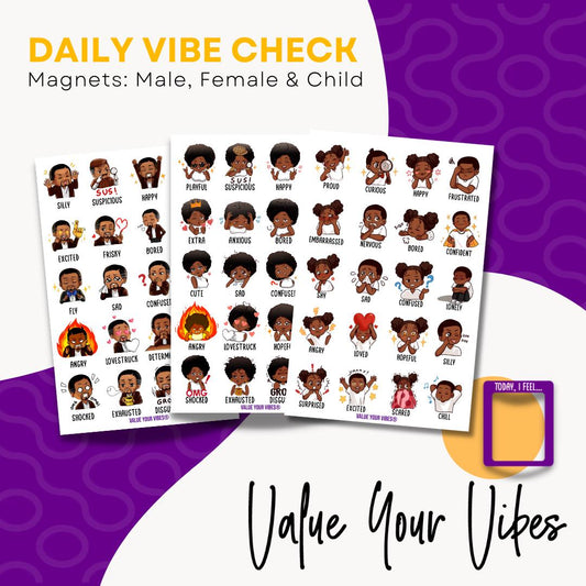 Daily Vibe Check Magnet