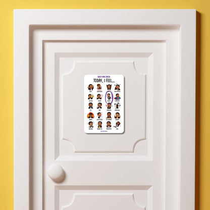 Daily Vibe Check Dry Erase Door Sign [SPANISH]