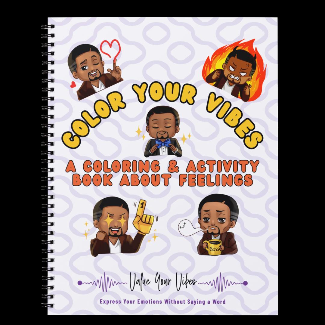 Color Your Vibes Coloring & Activity Book