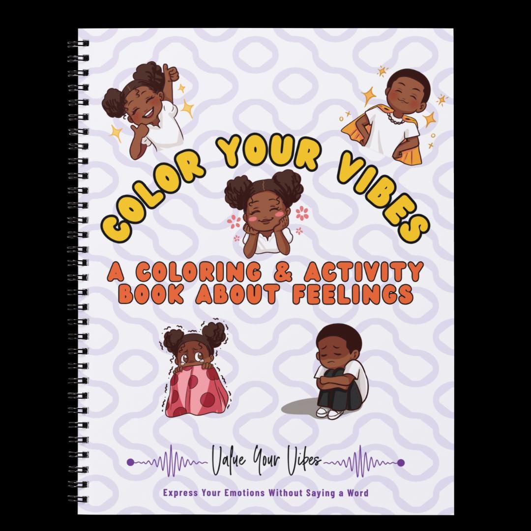 Color Your Vibes Coloring & Activity Book