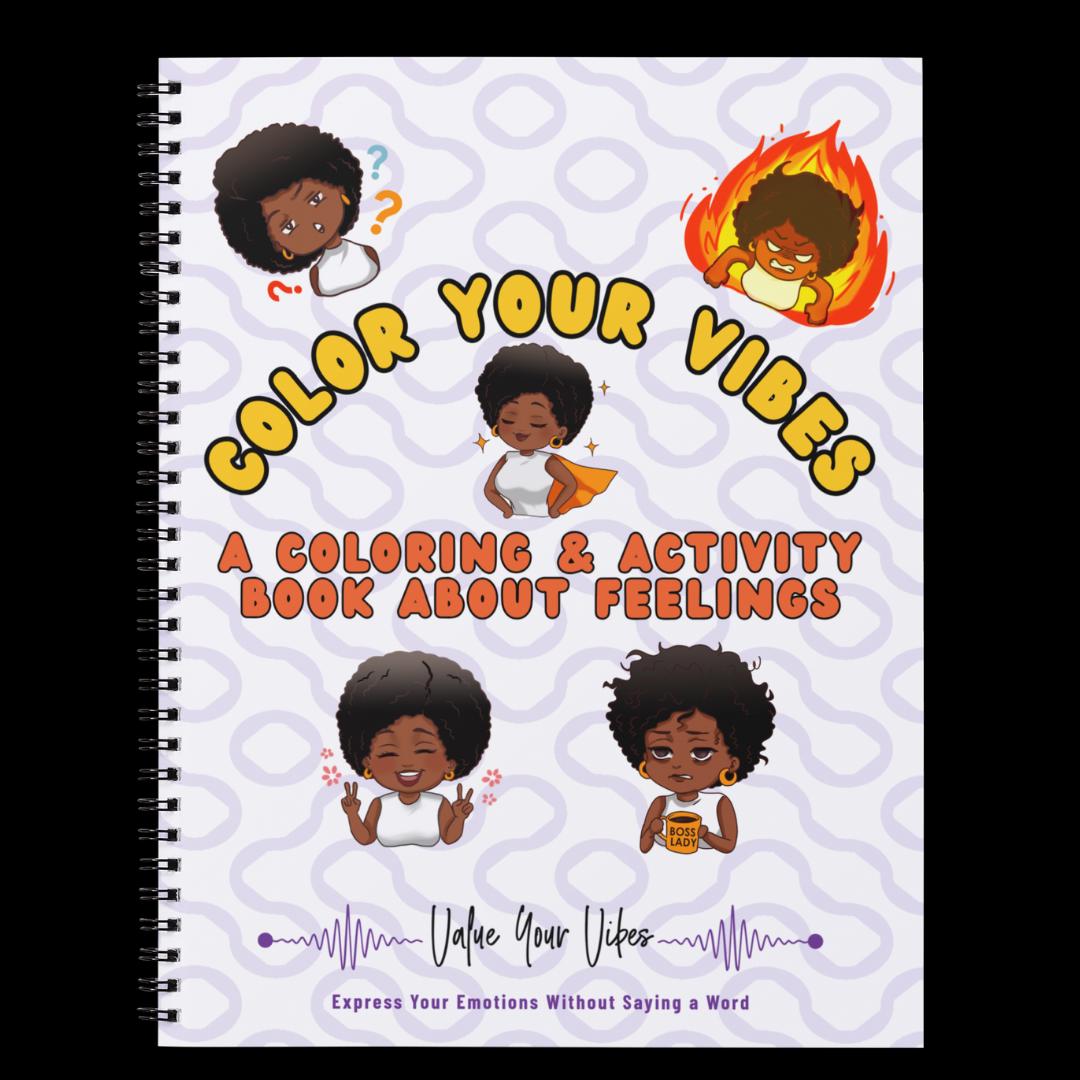 Color Your Vibes Coloring & Activity Book