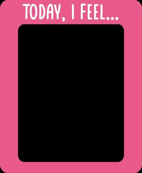 Replacement "Today, I Feel" Magnet Marker